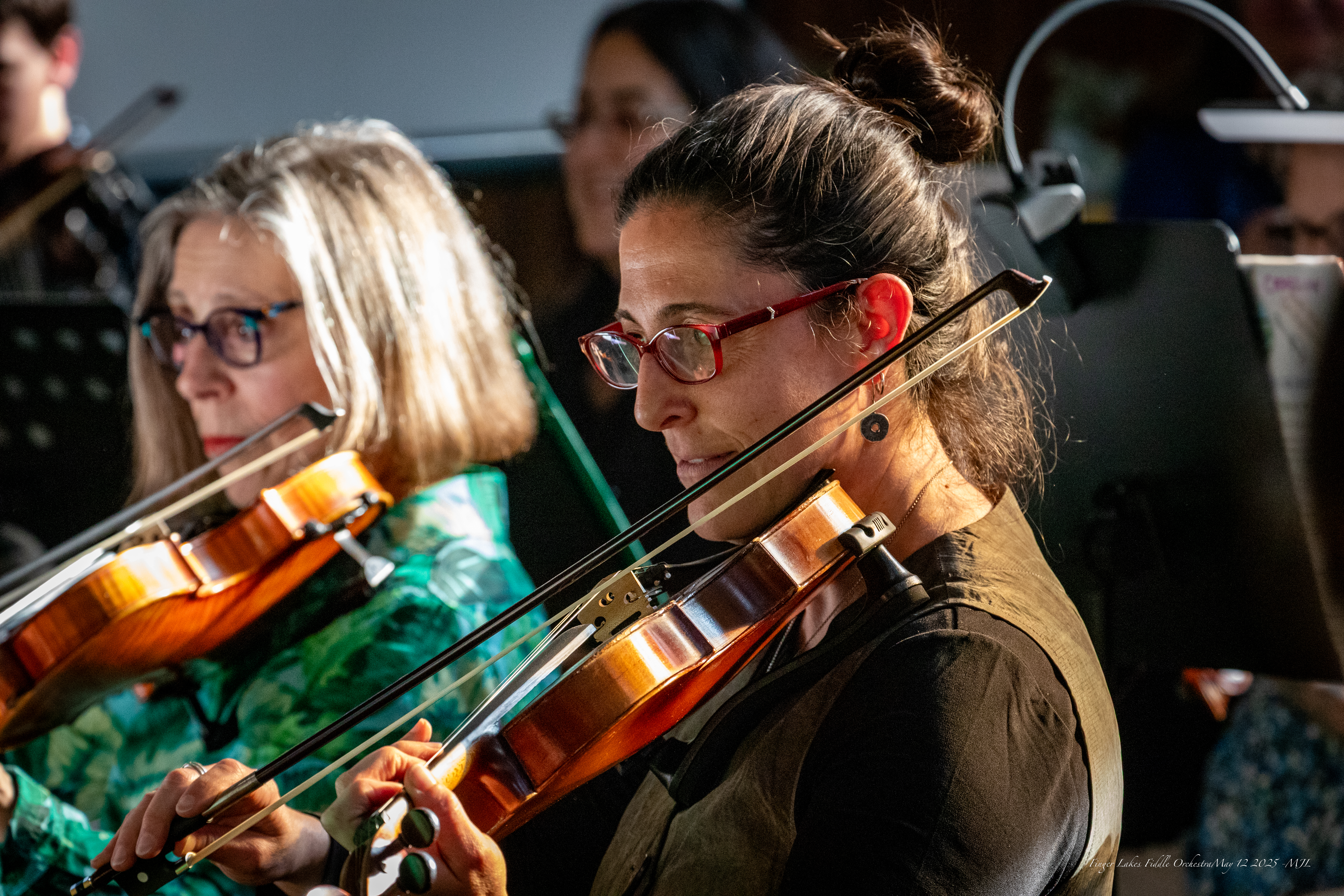 Finger Lakes Fiddle Orchestra May 2025 Concert at First Baptist Church in Ithaca, NY