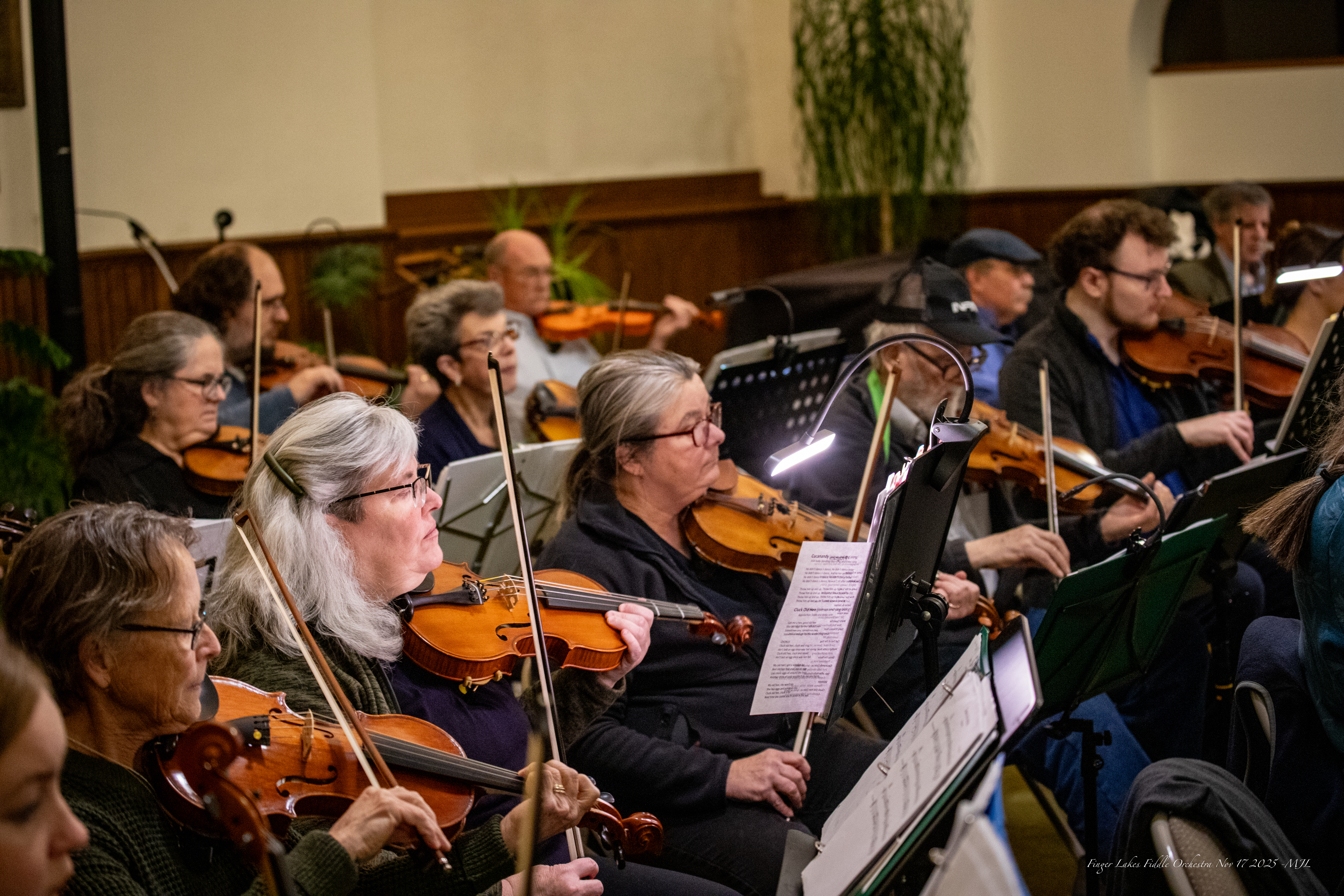 Finger Lakes Fiddle Orchestra November 2025 Concert