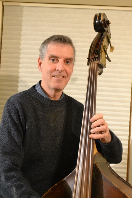 Dave Davies with bass