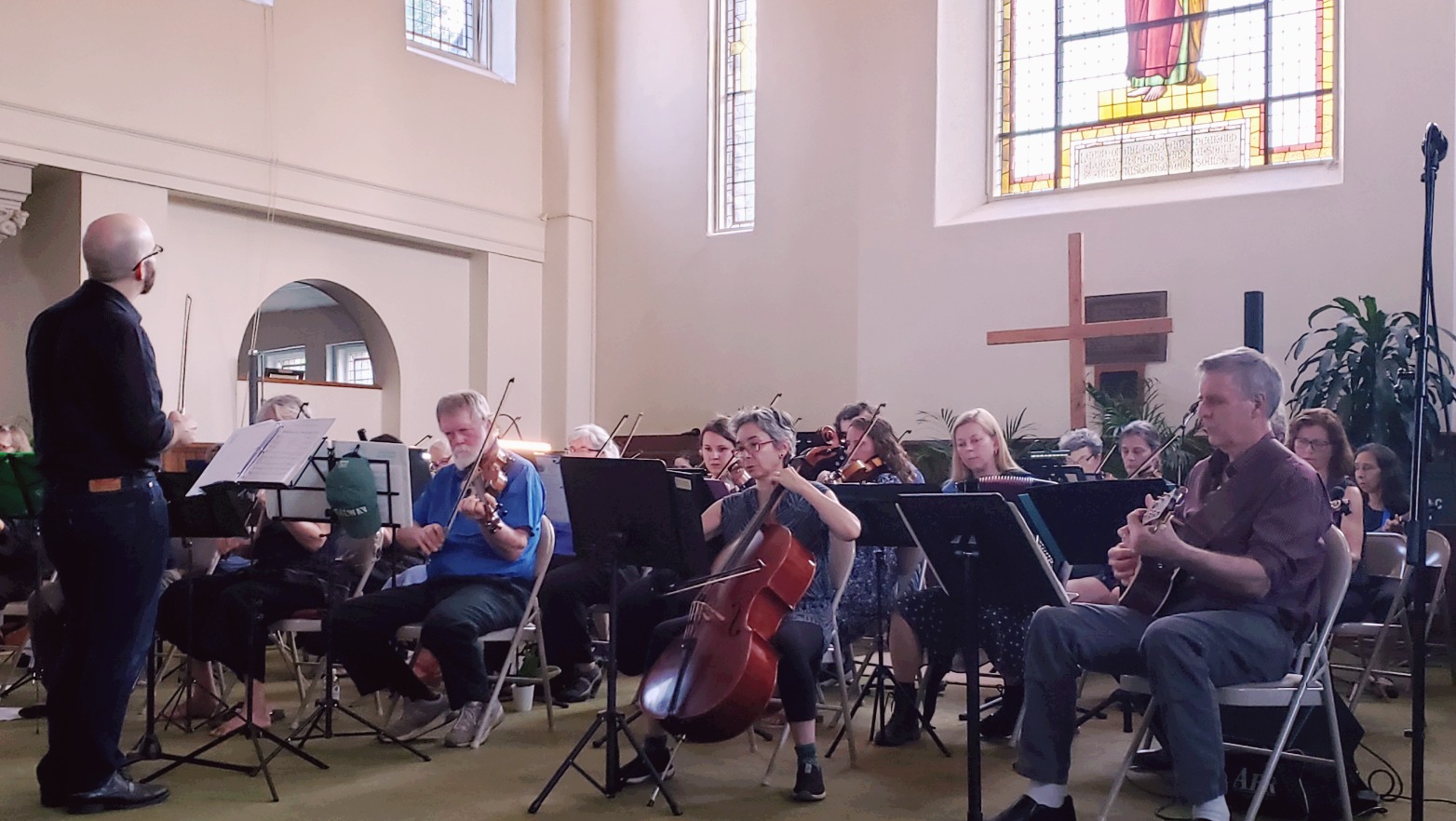 Finger Lakes Fiddle Orchestra 2026 May Concert photo by Hope Grietzer